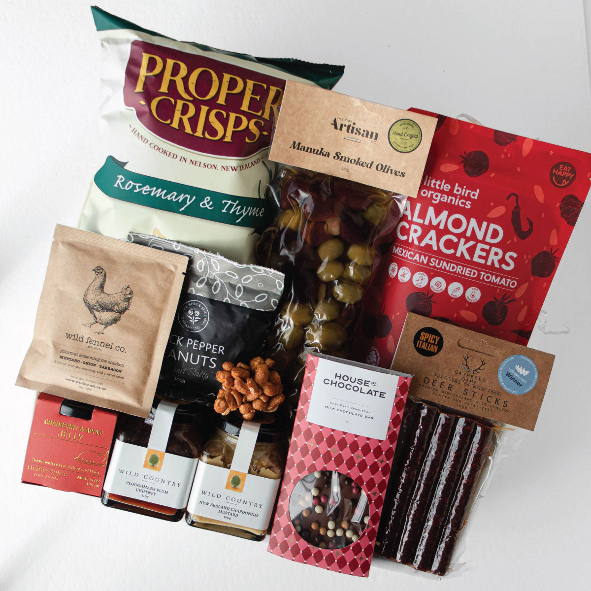 Gourmet Gifts Artisan Gifts NZ Luxury Bites Hamper