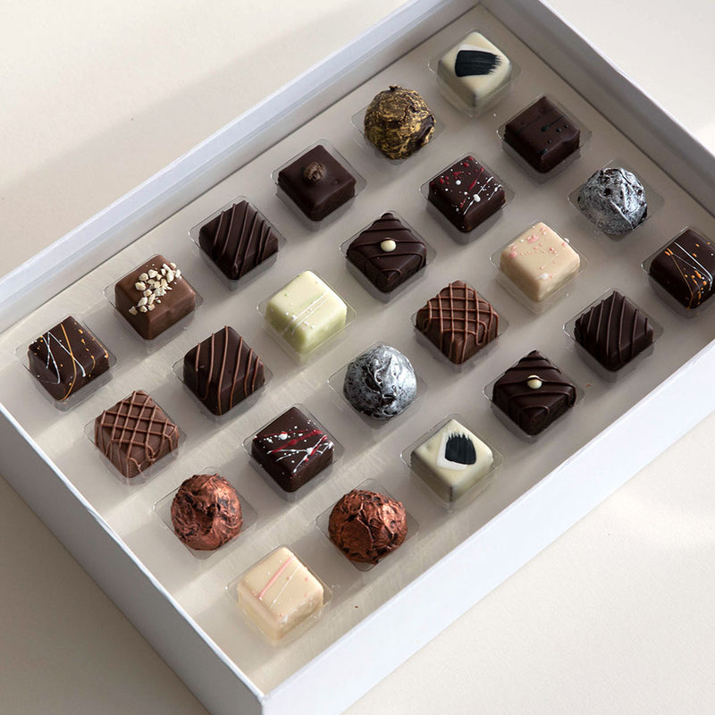 House of Chocolate Liqueur Truffle Selection | 24 Piece Box
