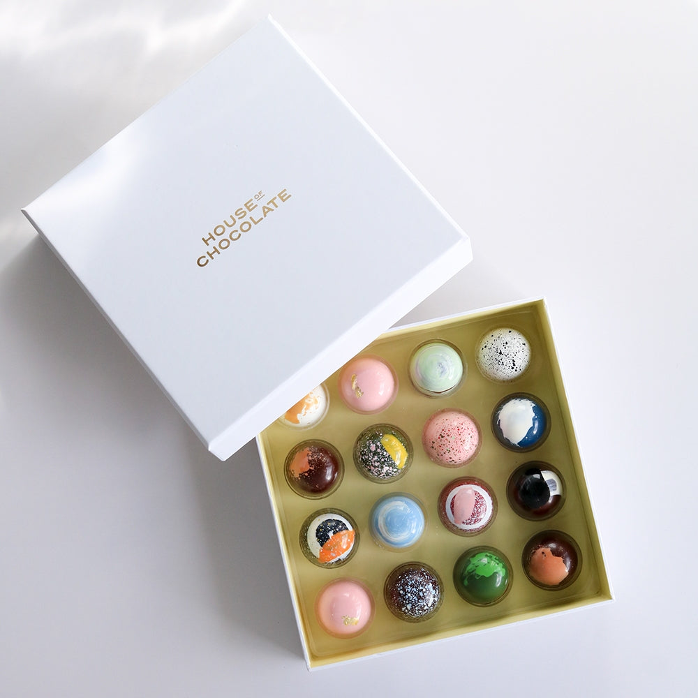 House of Chocolate 16pc Bonbon Selection gift box